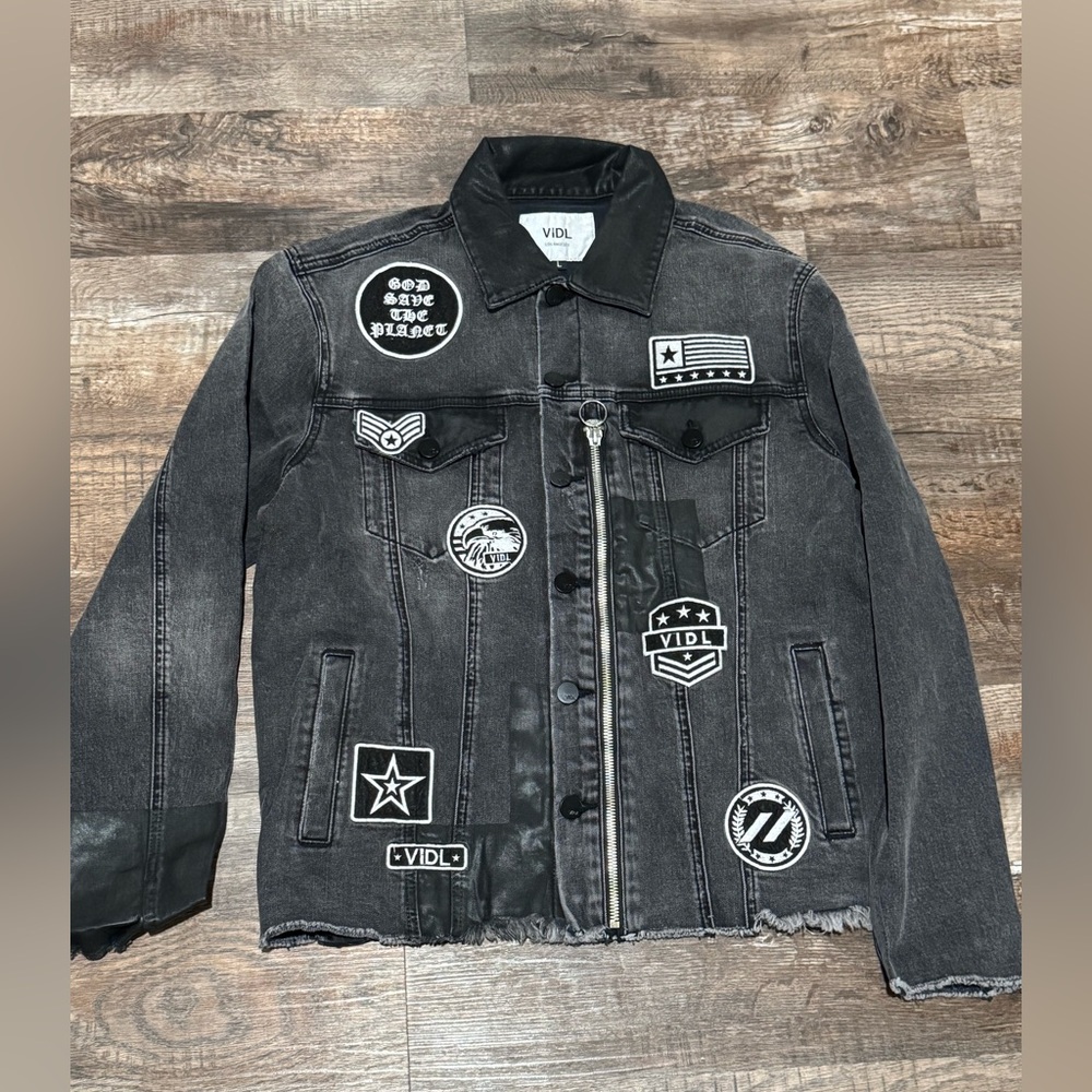 Men’s L VIDL Jean jacket never worn